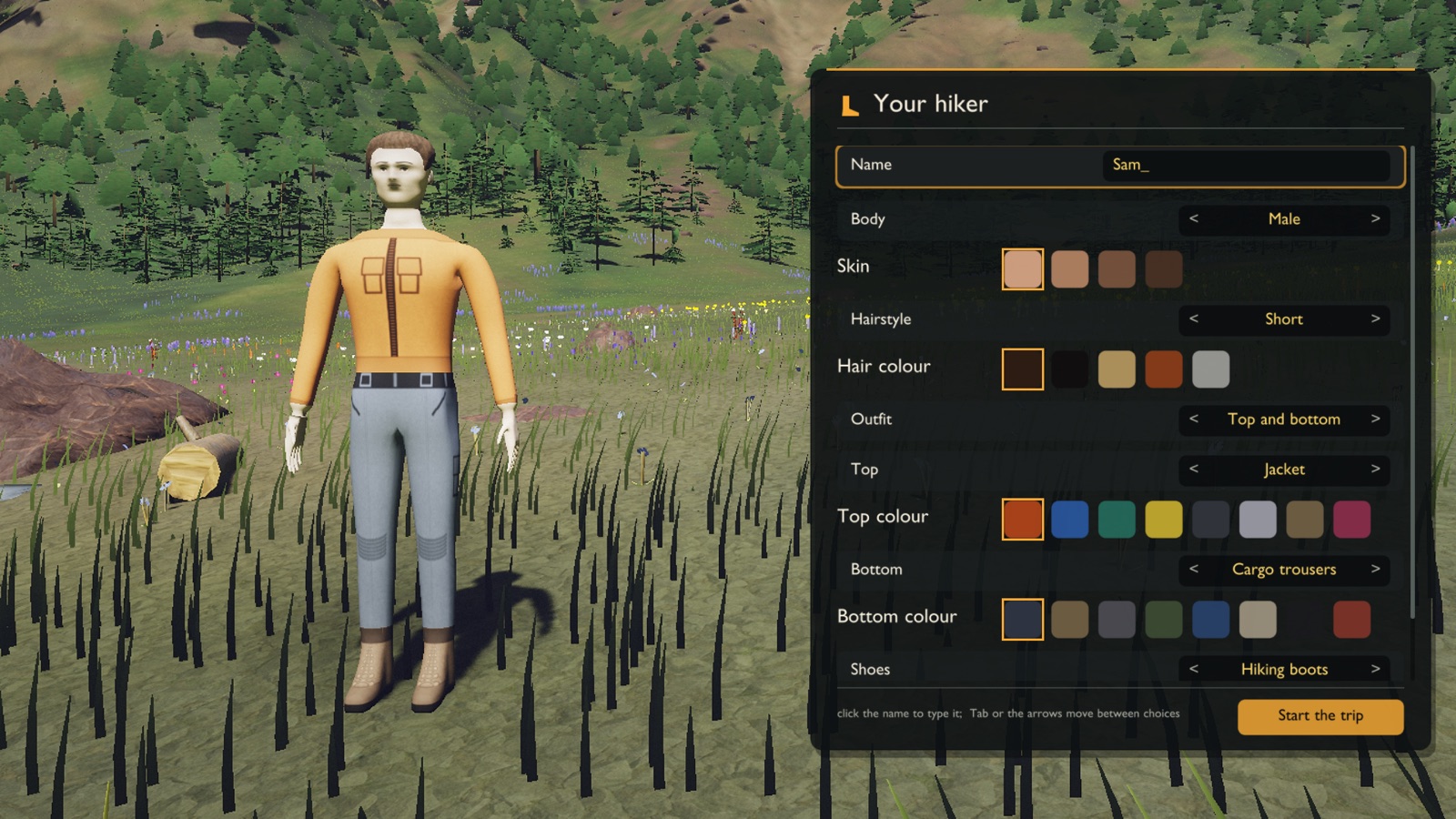 Your hiker
