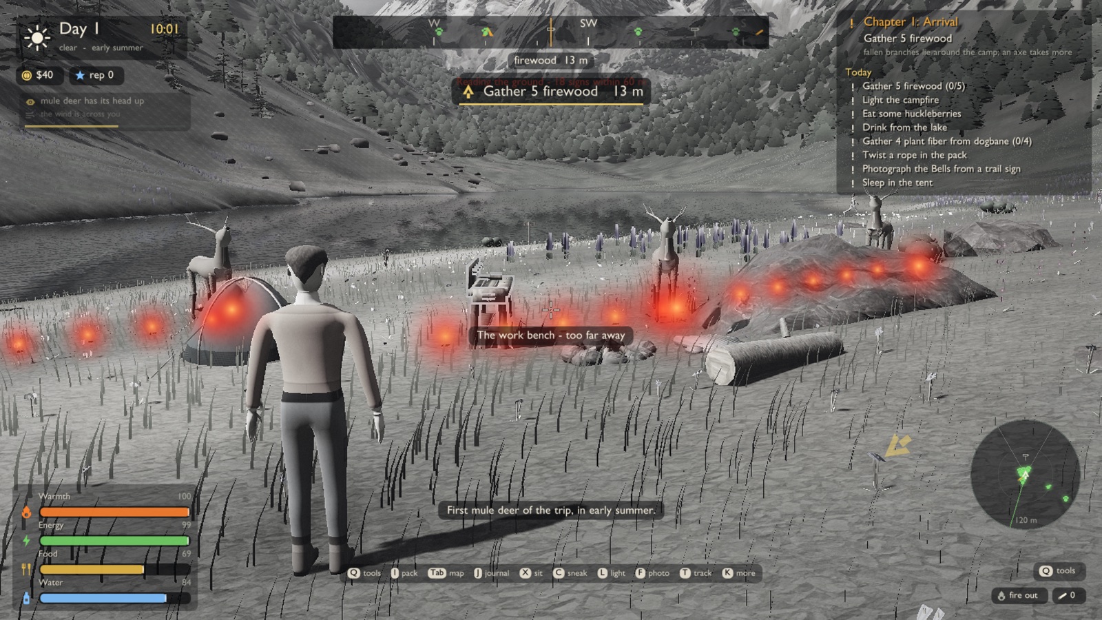 Read the ground